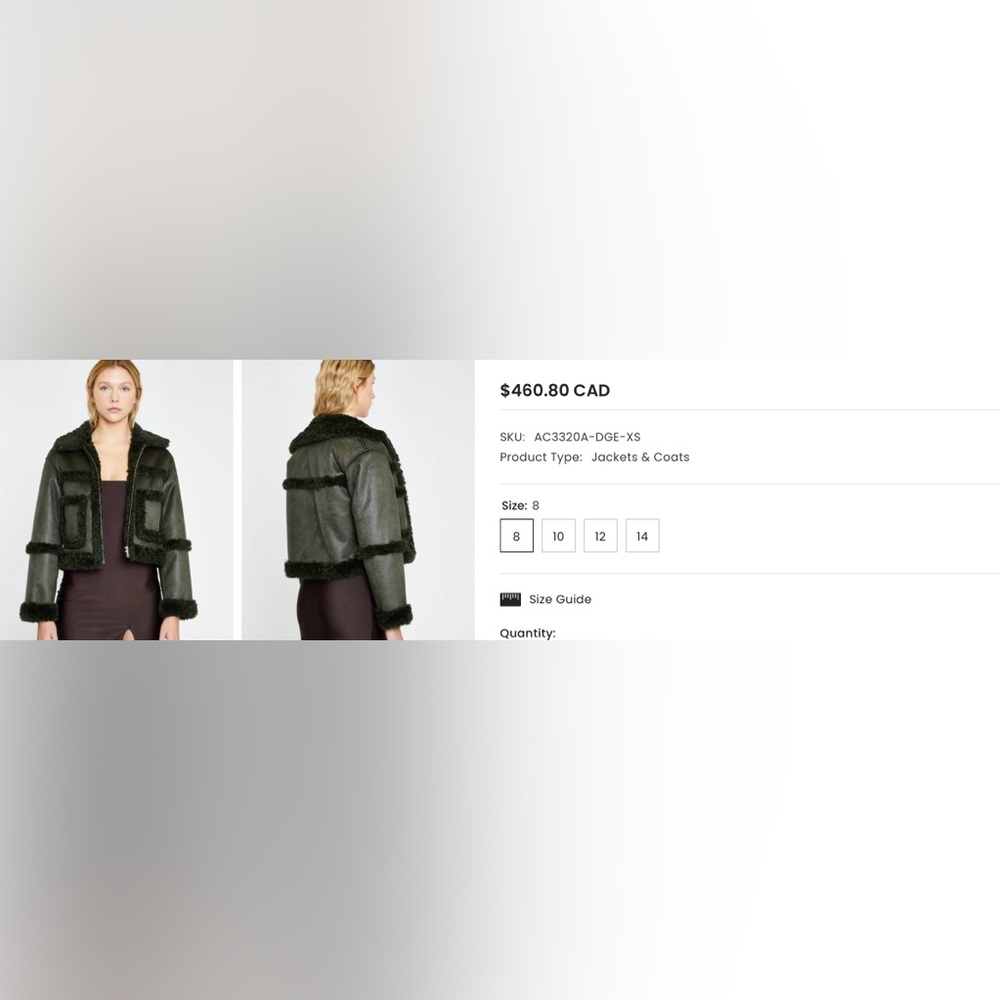 GLAMOROUS CROPPED JACKET - Picture 13 of 13
